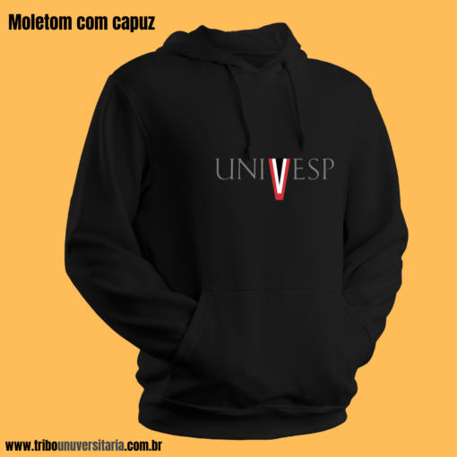 Moletom canguro estampa univesp